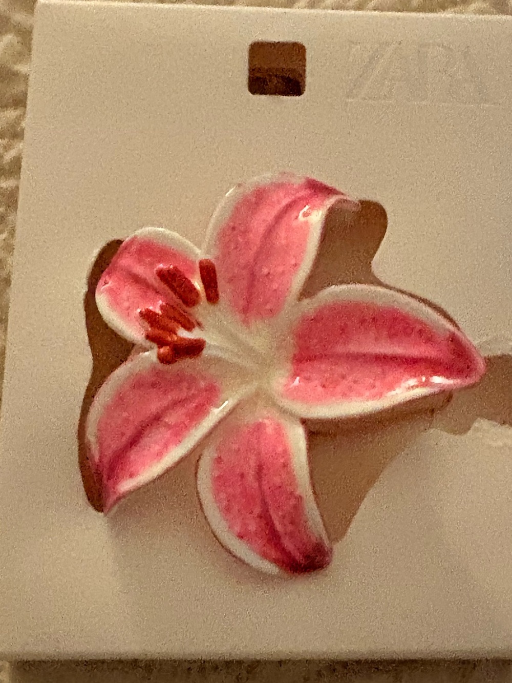 Nwt-Zara- Flower hair clip